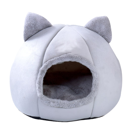 PawLuxe Oval Comfort Nest Pet Bed